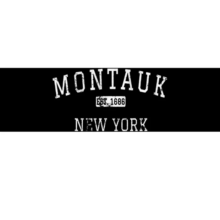 Montauk New York Ny Vintage Bumper Sticker