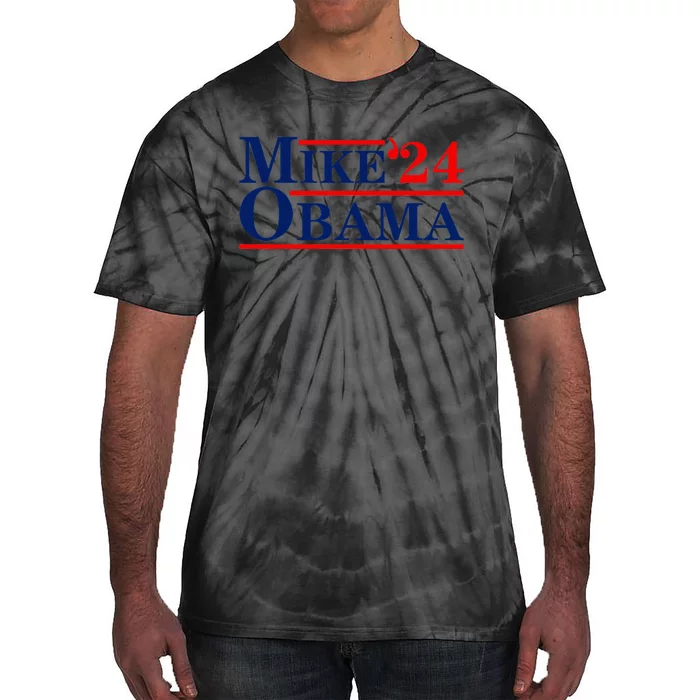 Mike Obama 2024 Bold Campaign Design Tie-Dye T-Shirt