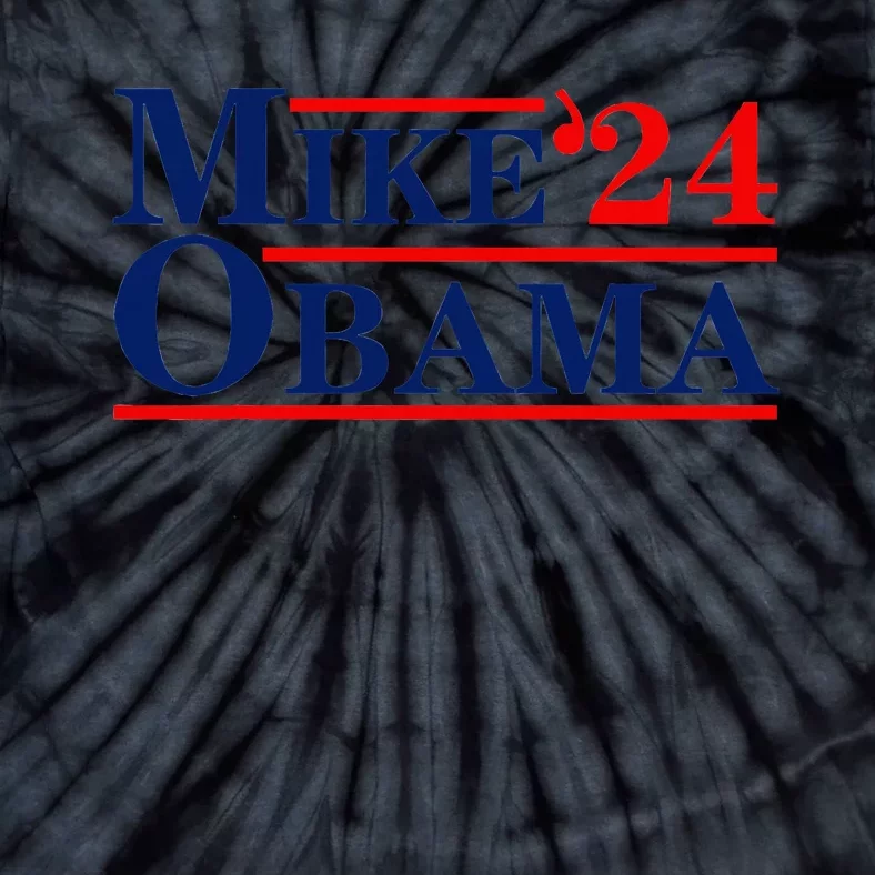 Mike Obama 2024 Bold Campaign Design Tie-Dye T-Shirt