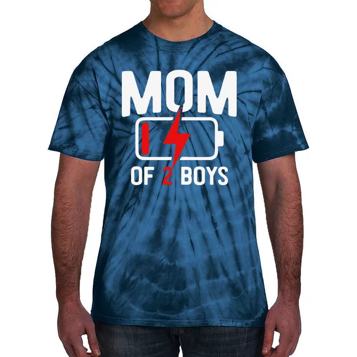 Mom Of 2 Tee Gifts From Son Mothers Day Birthday (2) Tie-Dye T-Shirt