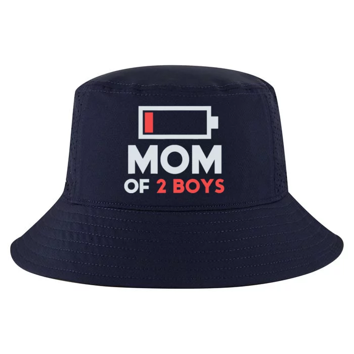 Mom of 2 Boy Gift from Son Mothers Day Birthday Wo Cool Comfort Performance Bucket Hat