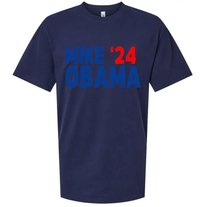 Mike Obama 2024 Sueded Cloud Jersey T-Shirt