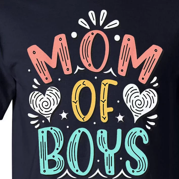 Mom Of 2 From Son Mothers Day Birthday Women Tall T-Shirt