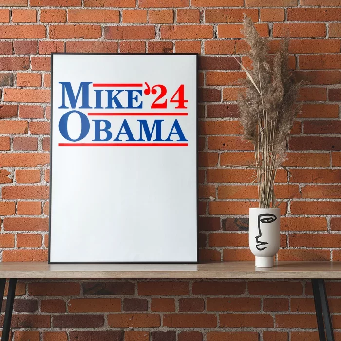 Mike Obama 2024 Poster