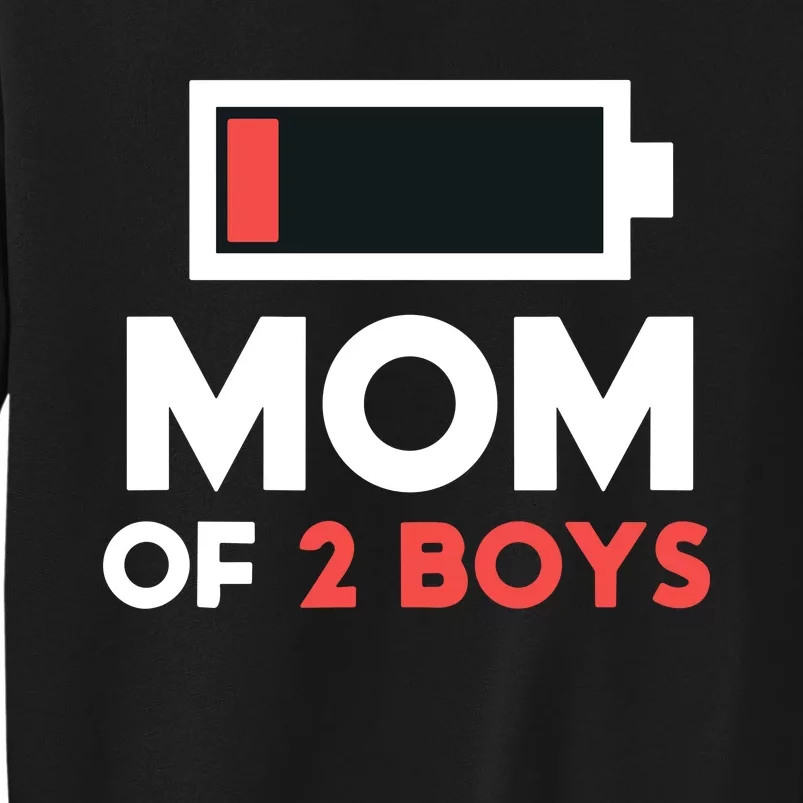 Mom Of 2 Gift From Son Mothers Day Birthday Sweatshirt