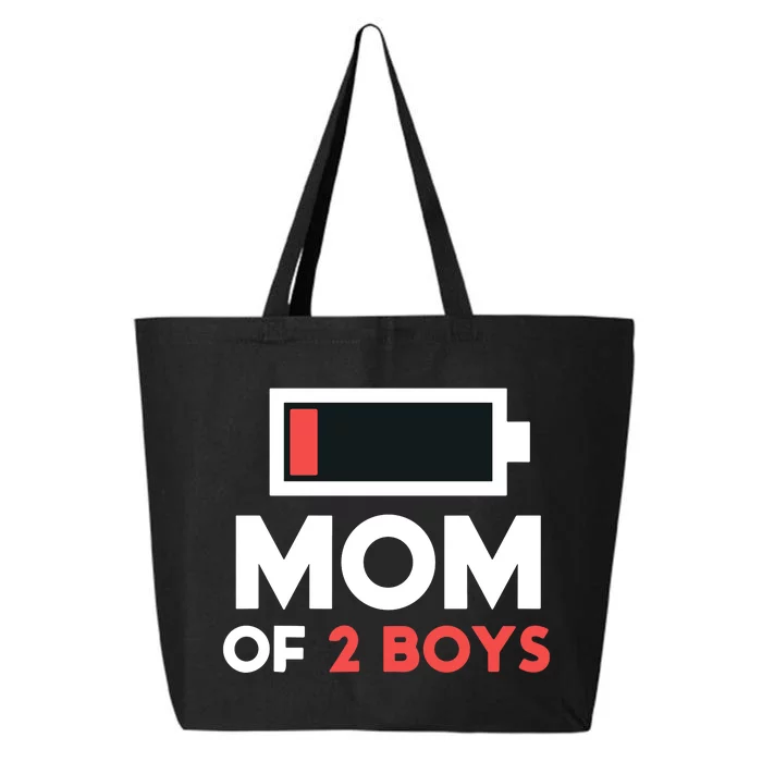 Mom Of 2 Gift From Son Mothers Day Birthday 25L Jumbo Tote