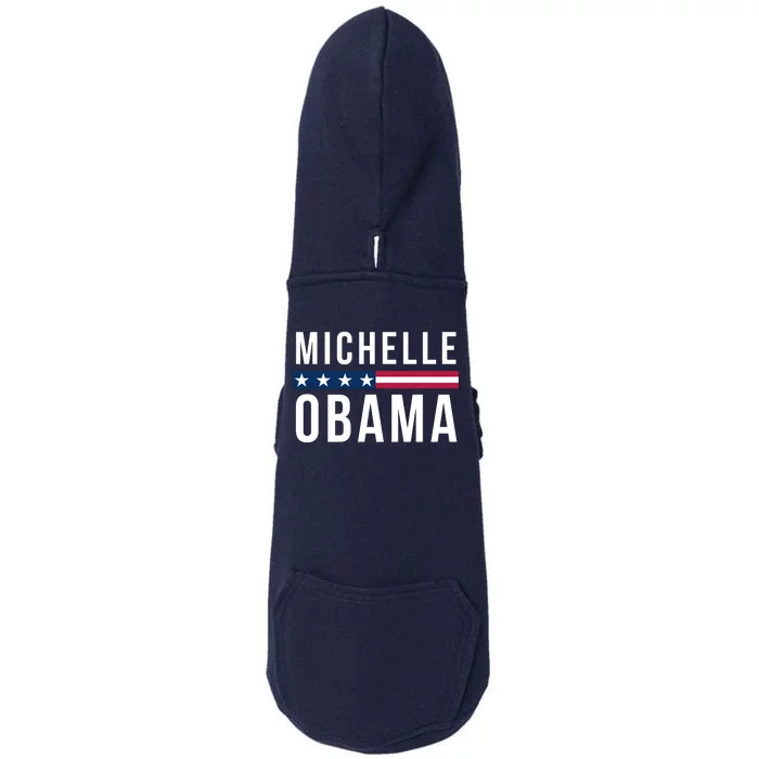 Michelle Obama 2024 President Men Women Obama 2024 Doggie 3-End Fleece Hoodie