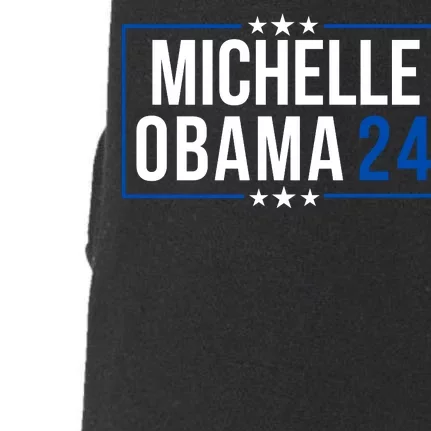 Michelle Obama 2024 Presidential Election Obama 2024 Doggie 3-End Fleece Hoodie