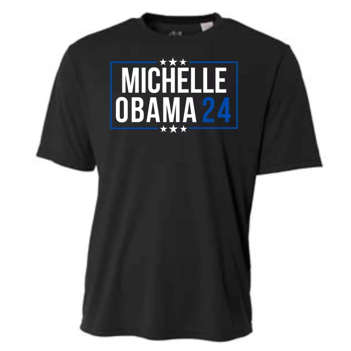 Michelle Obama 2024 Presidential Election Obama 2024 Cooling Performance Crew T-Shirt