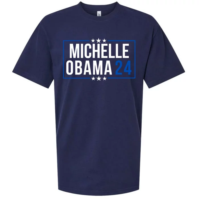 Michelle Obama 2024 Presidential Election Obama 2024 Sueded Cloud Jersey T-Shirt