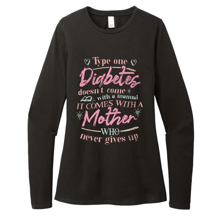 Mom Of A T1d Diabetes Cool Gift Womens CVC Long Sleeve Shirt