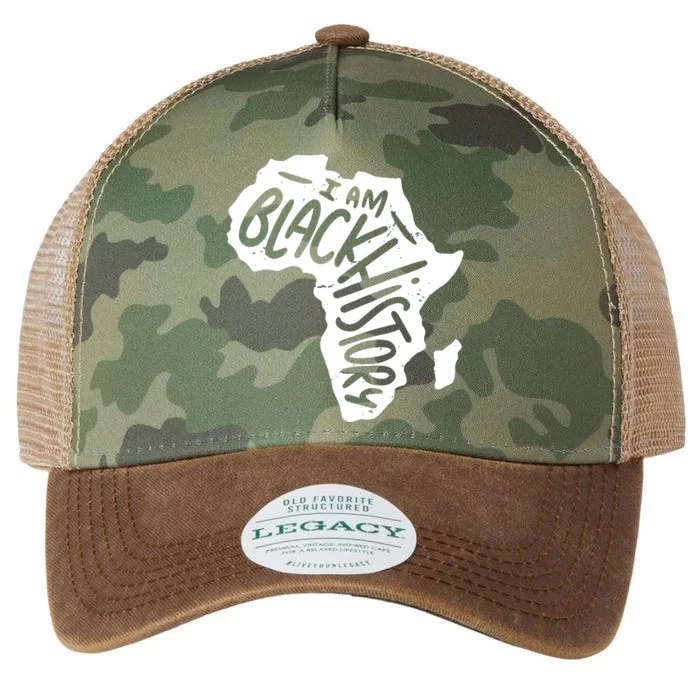 Map Of Africa Black History Cool Graphic Legacy Tie Dye Trucker Hat