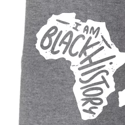 Map Of Africa Black History Cool Graphic Doggie 3-End Fleece Hoodie