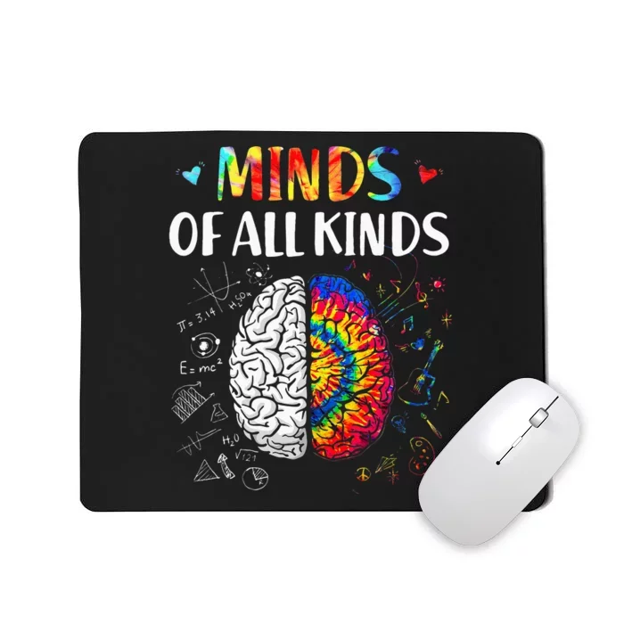 Minds Of All Kinds Neurodiversity Autism Awareness ADHD ASD Mousepad