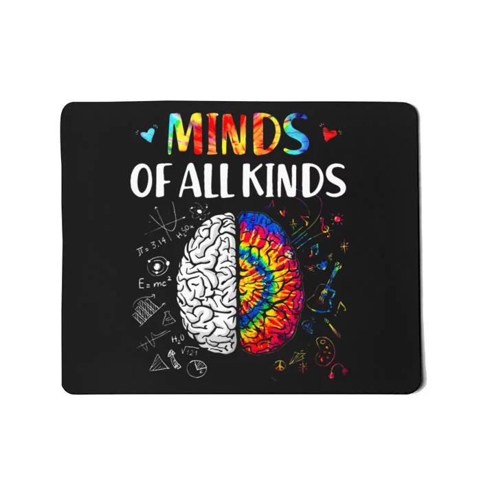 Minds Of All Kinds Neurodiversity Autism Awareness ADHD ASD Mousepad