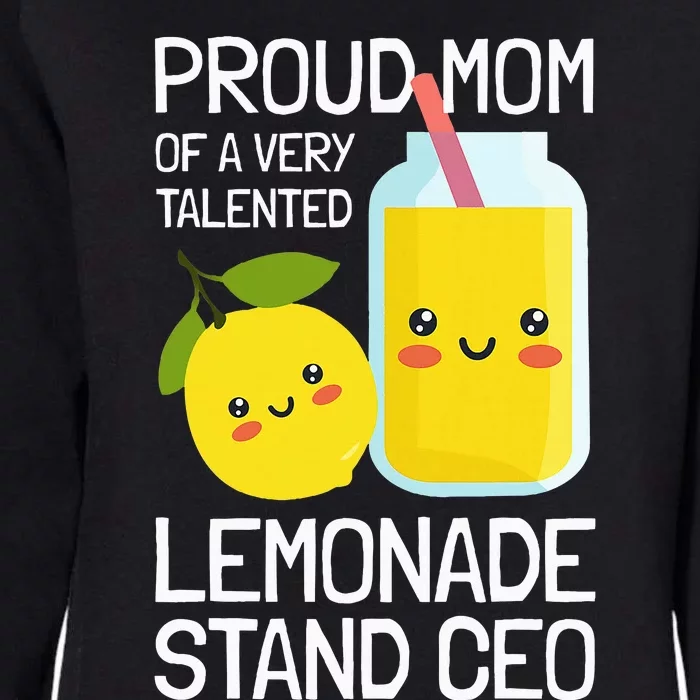 Mom Of A Lemonade Stand Lemonade Womens California Wash Sweatshirt