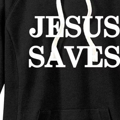 Mall Of America Jesus Saves Jesus Is The Only Way Front & Back Front & Back Women's Fleece Hoodie