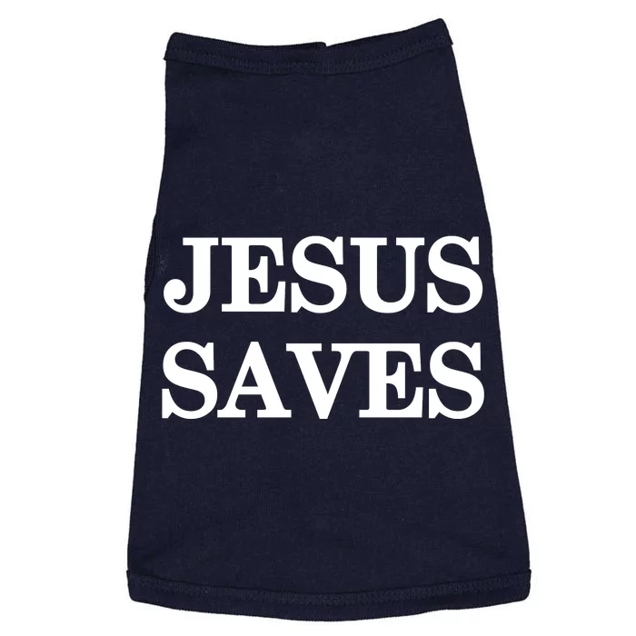 Mall Of America Jesus Saves Jesus Is The Only Way Front & Back Front & Back Doggie Tank