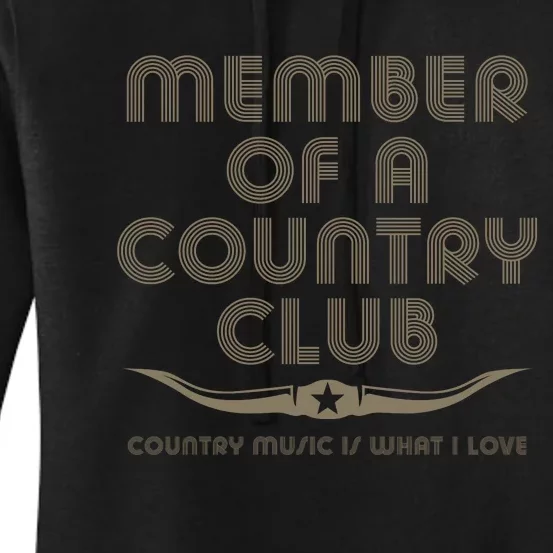 Member Of A Country Club Women's Pullover Hoodie