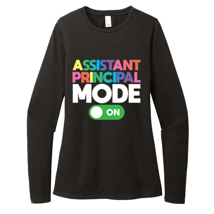 Mode On Assistant Principal Gift Womens CVC Long Sleeve Shirt