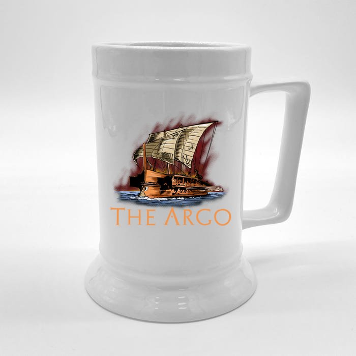 Mythology Of Ancient Greece Gift The Argo Gift Greek Myth Funny Gift Front & Back Beer Stein