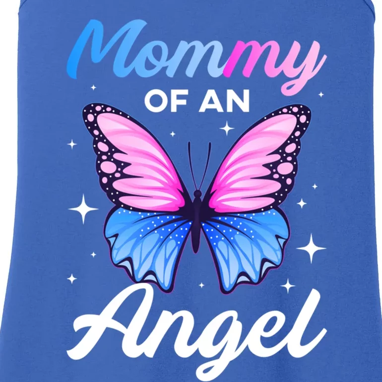 Mommy Of An Angel National Pregnancy Infant Loss Awareness Cute Gift Ladies Essential Tank