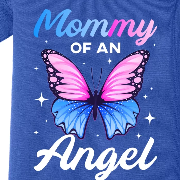 Mommy Of An Angel National Pregnancy Infant Loss Awareness Cute Gift Baby Bodysuit