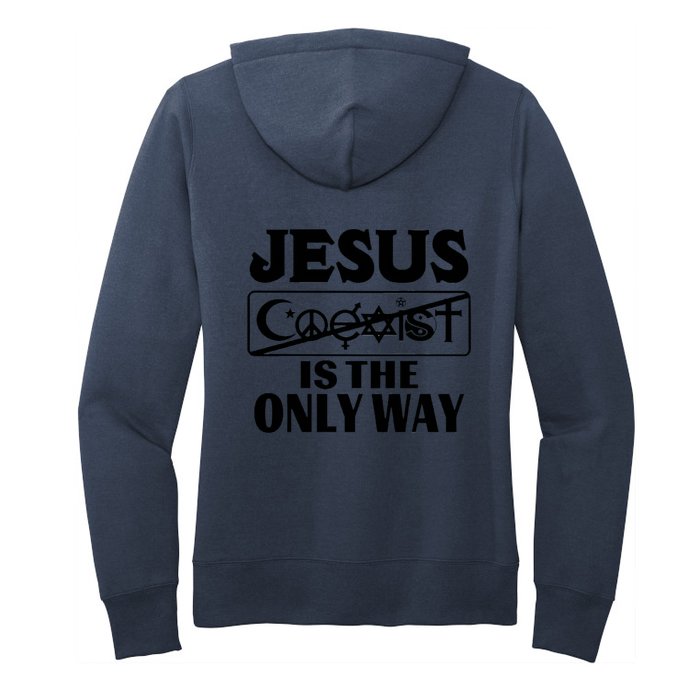 Mall Of America Jesus Saves Jesus Is The Only Way CHRISTIANITY Christain Front & Back Women's Pullover Hoodie