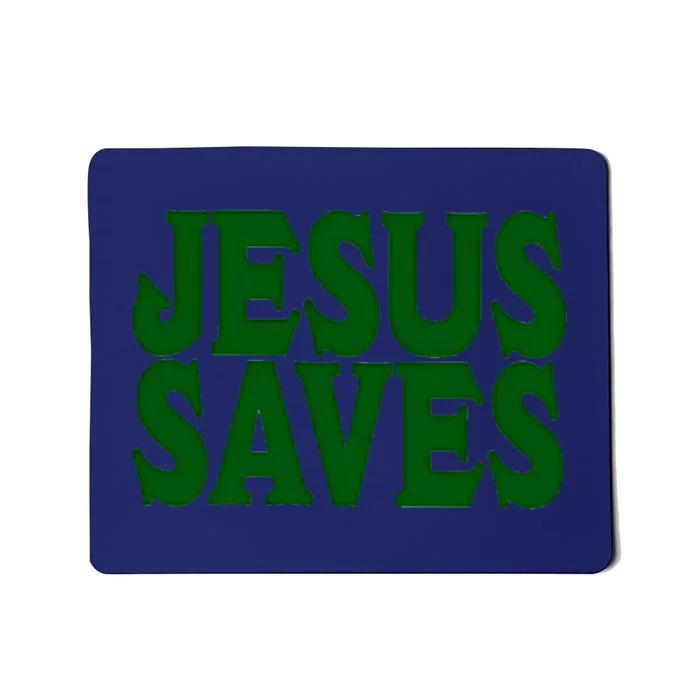 Mall Of America Jesus Saves Jesus Is The Only Way CHRISTIANITY Christain Front & Back Mousepad