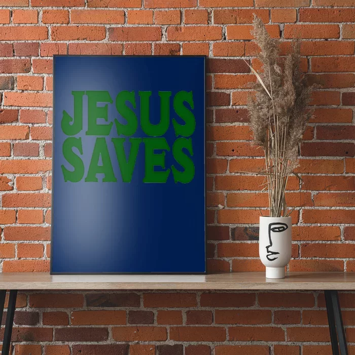 Mall Of America Jesus Saves Jesus Is The Only Way CHRISTIANITY Christain Front & Back Poster