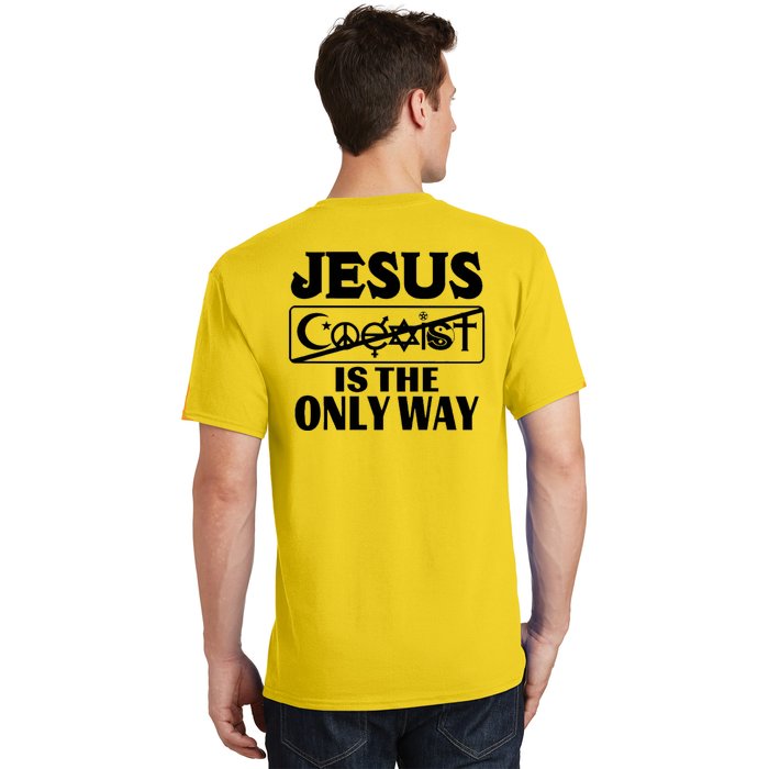 Mall Of America Jesus Saves Jesus Is The Only Way CHRISTIANITY Christain Front & Back T-Shirt