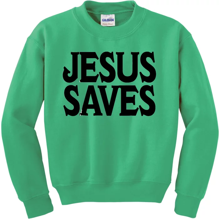 Mall Of America Jesus Saves Jesus Is The Only Way CHRISTIANITY Christain Front & Back Kids Sweatshirt