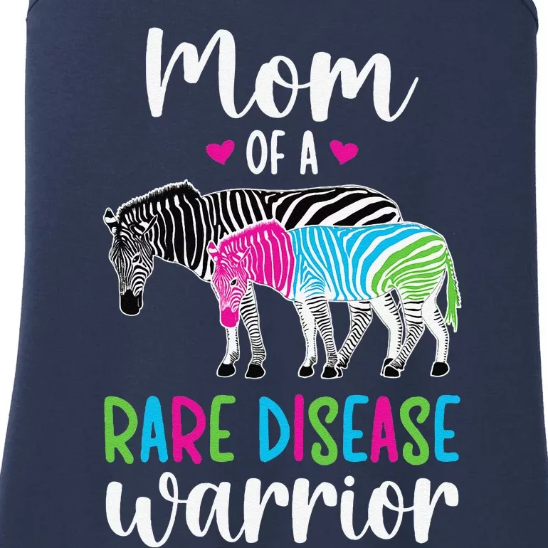 Mom Of A Rare Disease Warrior Mom Rare Disease Awareness Ladies Essential Tank