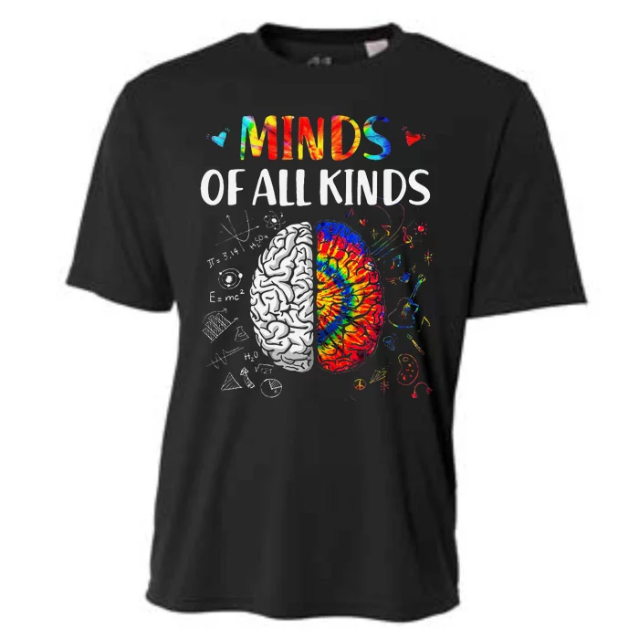 Minds Of All Kinds Neurodiversity Autism Awareness Adhd Asd Cooling Performance Crew T-Shirt