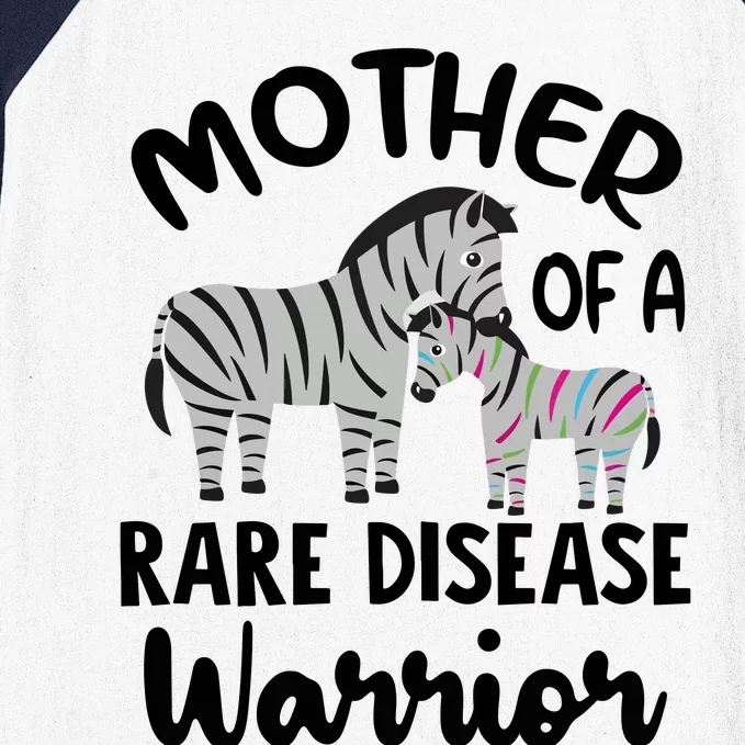 Mother Of A Rare Disease Warrior Baseball Sleeve Shirt