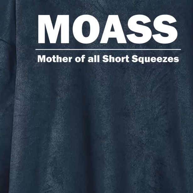 MOASS Mother of all Short Squeezes Hooded Wearable Blanket