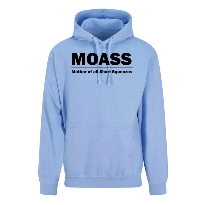 MOASS Mother of all Short Squeezes Unisex Surf Hoodie