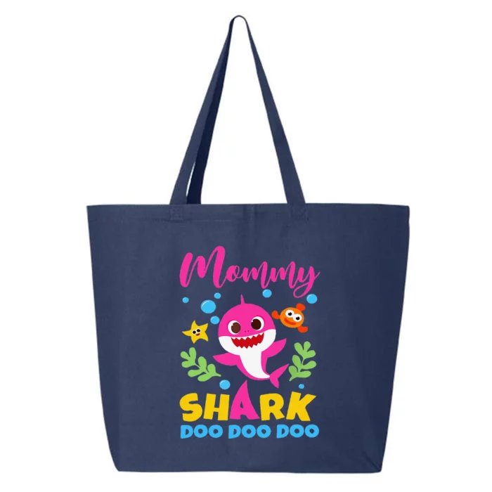 Mommy Of Birthday Shark Matching Oufit Party For Family 25L Jumbo Tote