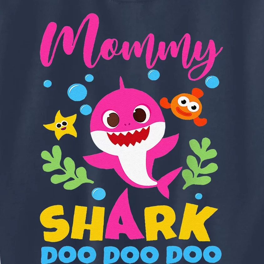 Mommy Of Birthday Shark Matching Oufit Party For Family Kids Sweatshirt