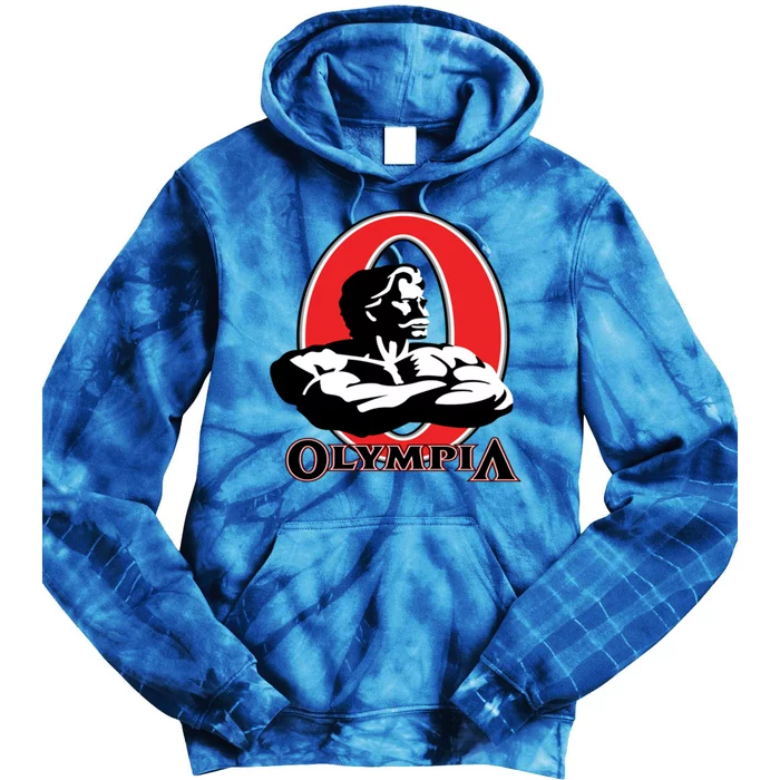 Mr Olympia Bodybuilding Fitness Gym Gift Tie Dye Hoodie