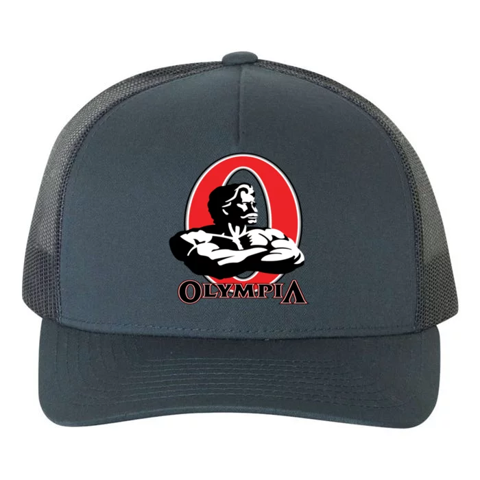 Mr Olympia Bodybuilding Fitness Gym Gift Yupoong Adult 5-Panel Trucker Hat