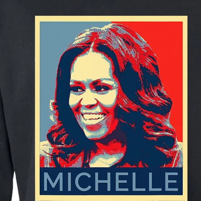 Michelle Obama Black Women Black History Month Cropped Pullover Crew