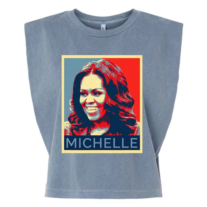 Michelle Obama Black Women Black History Month Garment-Dyed Women's Muscle Tee