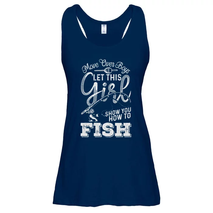 Move Over Boy Let This Girl Show You How To Fish Ladies Essential Flowy Tank