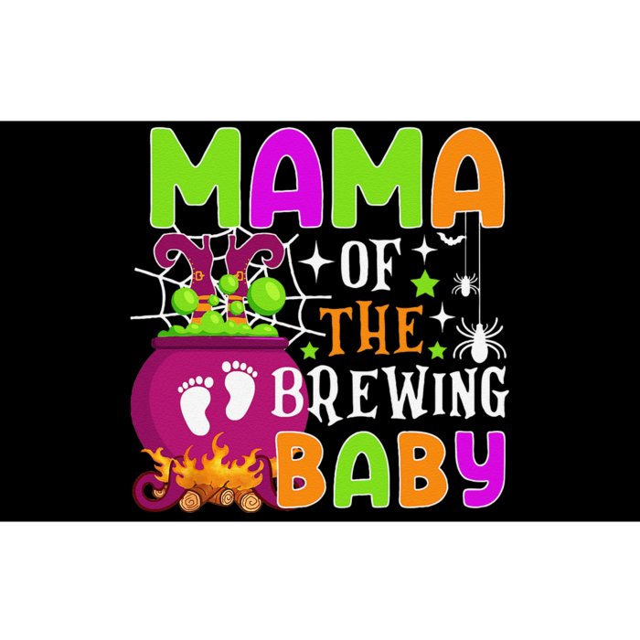 Mama Of Brewing Baby Halloween Theme Baby Shower Spooky Bumper Sticker