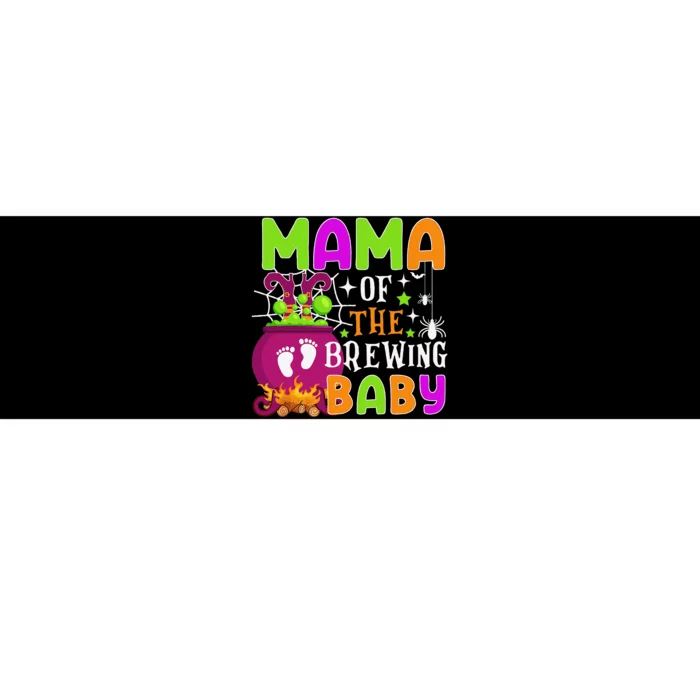 Mama Of Brewing Baby Halloween Theme Baby Shower Spooky Bumper Sticker