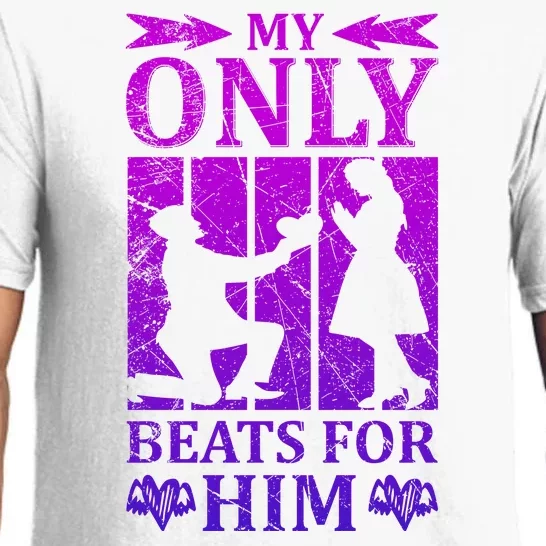 My Only Beats For Him Pajama Set