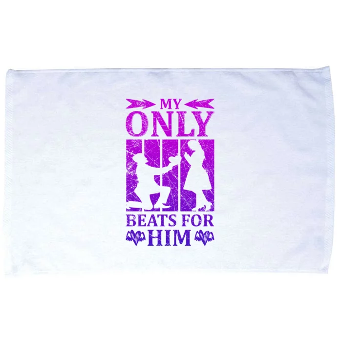 My Only Beats For Him Microfiber Hand Towel