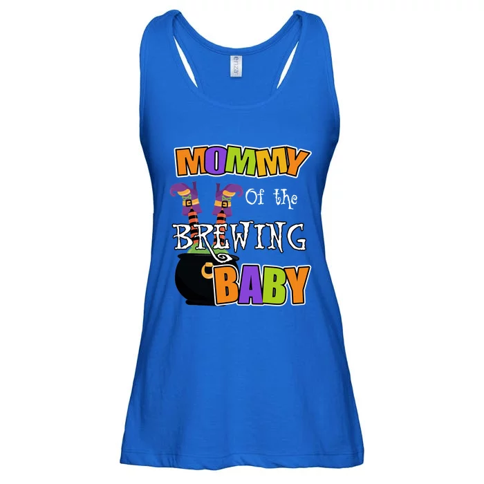 Mommy Of Brewing Halloween Theme Shower Spooky Gift Ladies Essential Flowy Tank