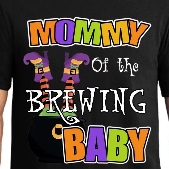 Mommy Of Brewing Halloween Theme Shower Spooky Gift Pajama Set